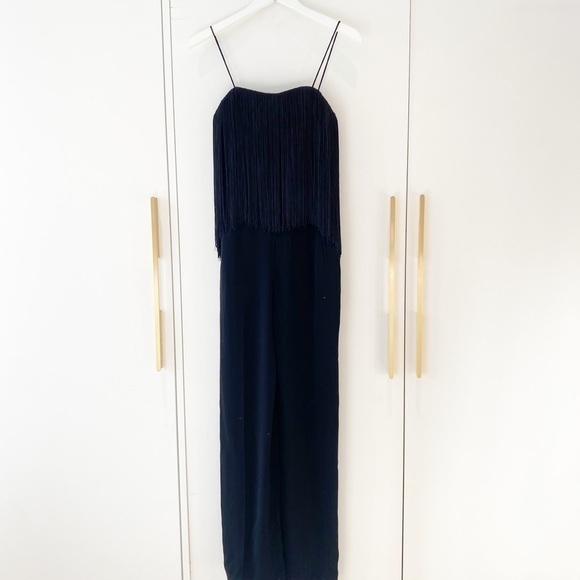 𝅺club Monaco Fringe Jumpsuit - Picture 10 of 16